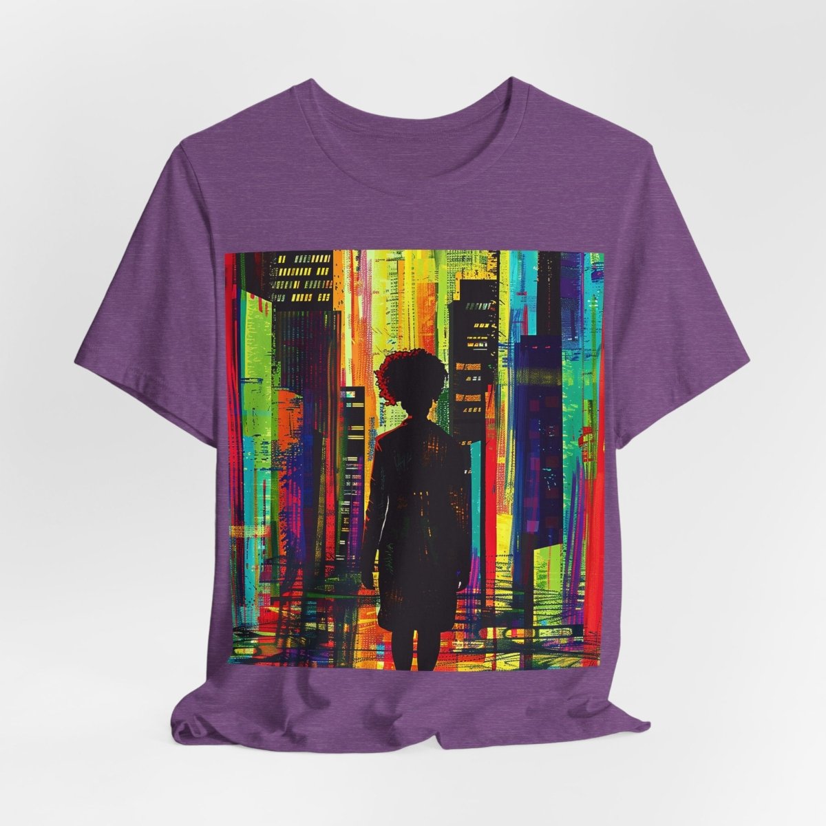 Abstract City Stripes Shirt - The Trini Gee