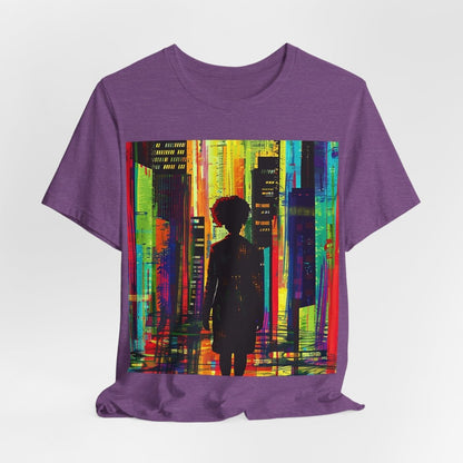Abstract City Stripes Shirt - The Trini Gee