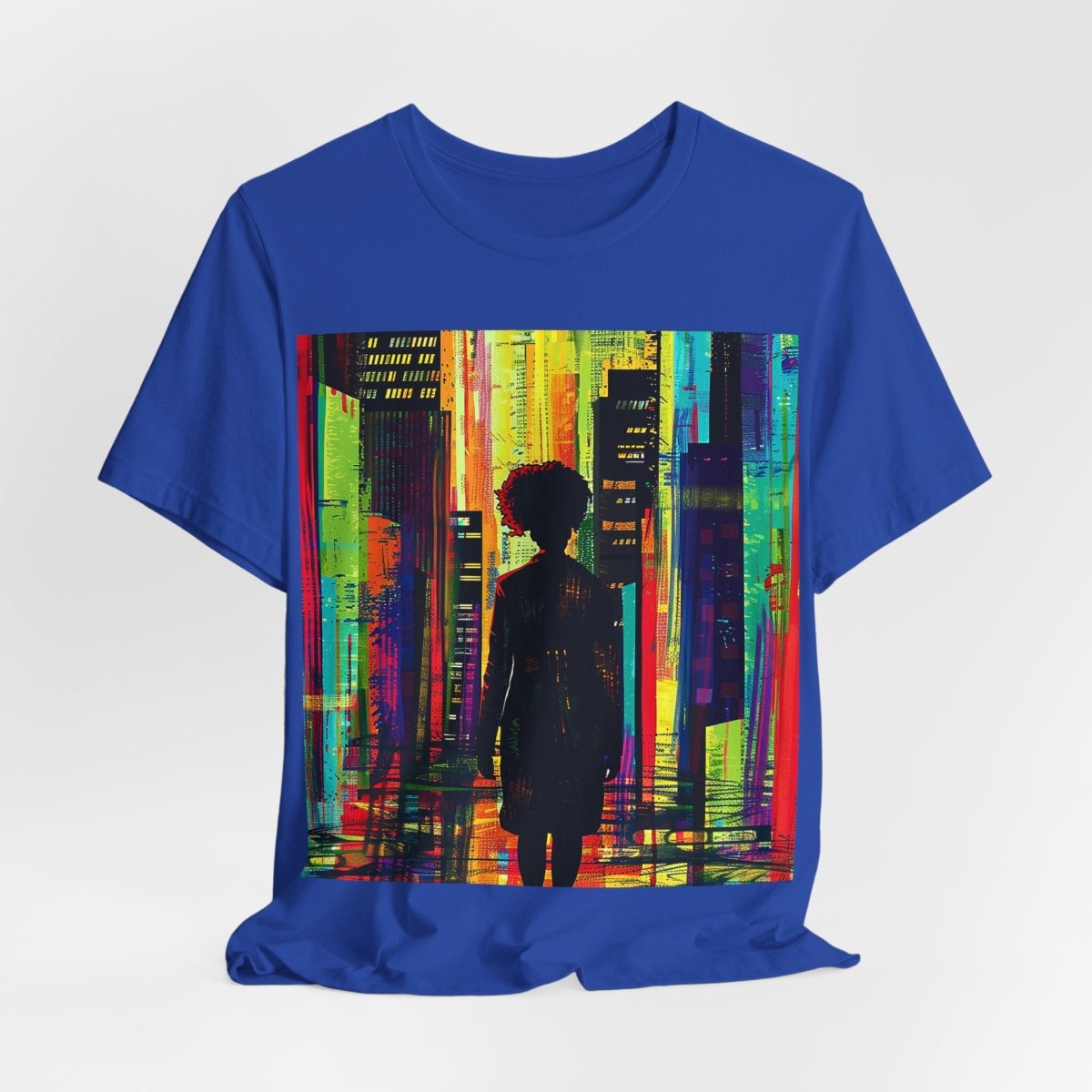 Abstract City Stripes Shirt - The Trini Gee