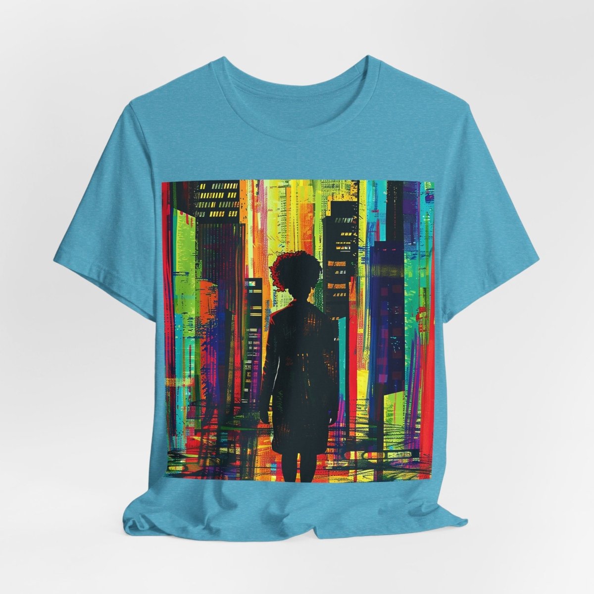 Abstract City Stripes Shirt - The Trini Gee