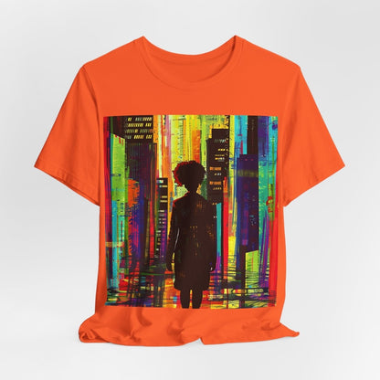 Abstract City Stripes Shirt - The Trini Gee