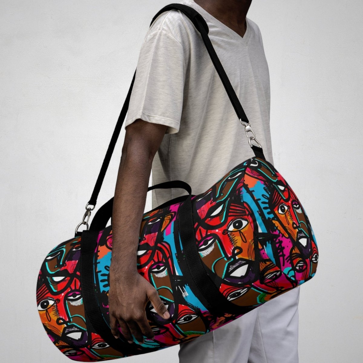 Abstract Men Duffel Bag - The Trini Gee