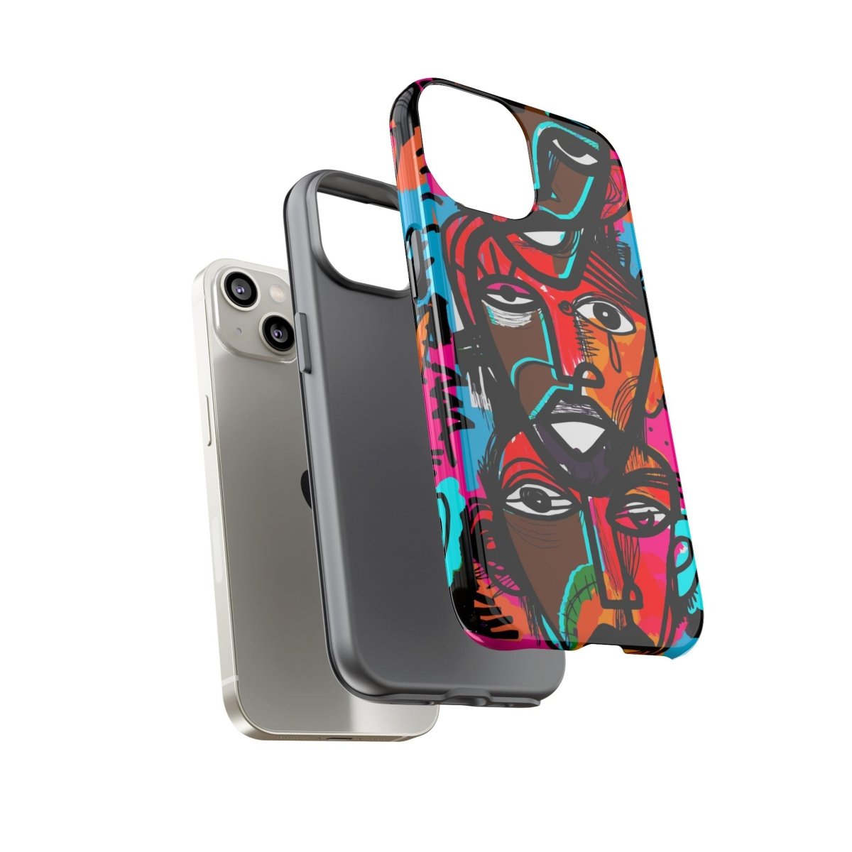 Abstract Men Phone Case - Afrocentric Art by The Trini Gee