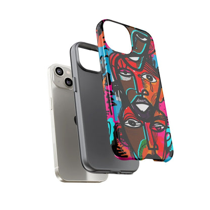 Abstract Men Phone Case - Afrocentric Art by The Trini Gee