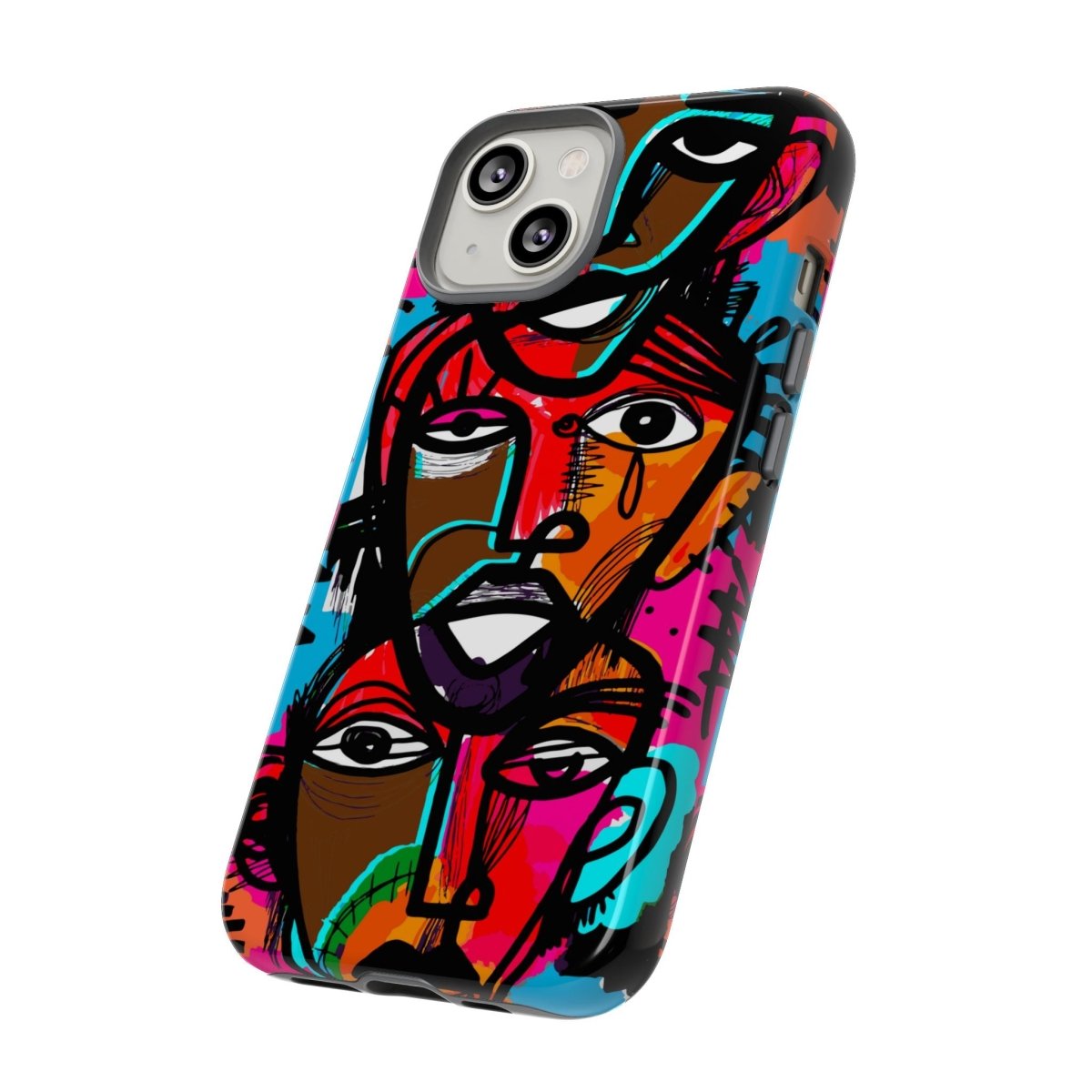 Abstract Men Phone Case - Afrocentric Art by The Trini Gee