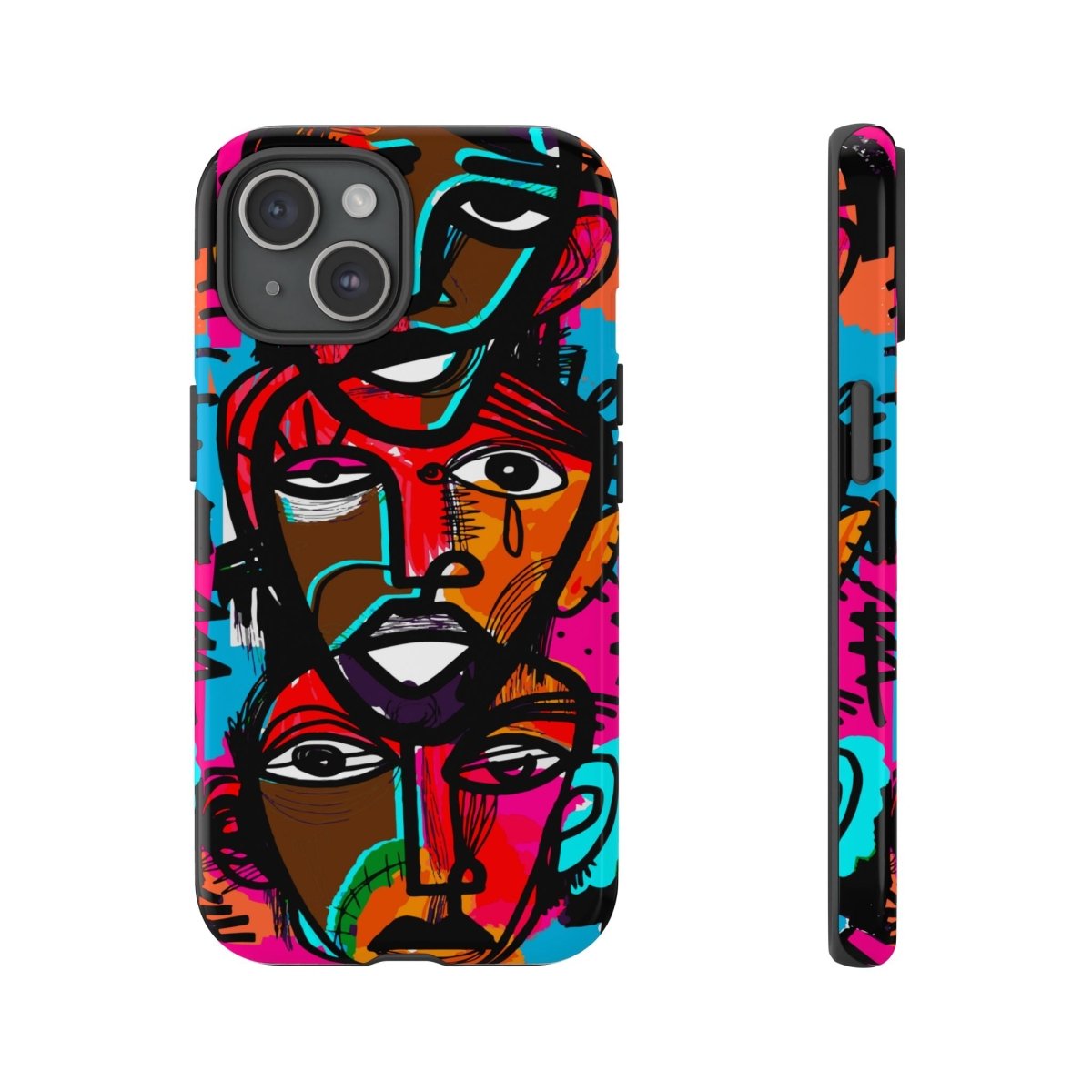 Abstract Men Phone Case - Afrocentric Art by The Trini Gee
