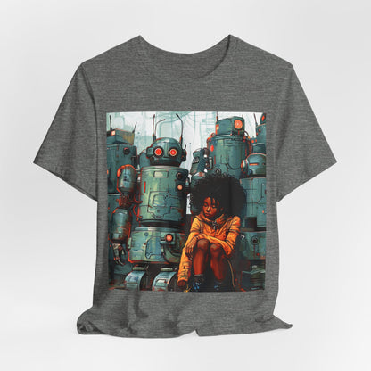 Girl with Bots Shirt