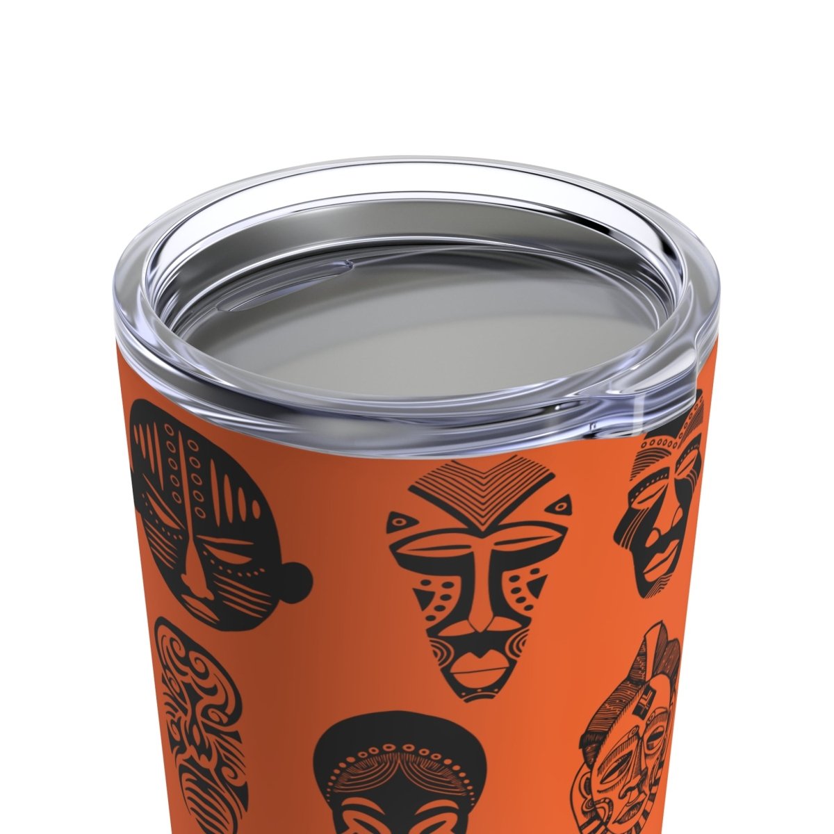 African Masks Tumbler - The Trini Gee