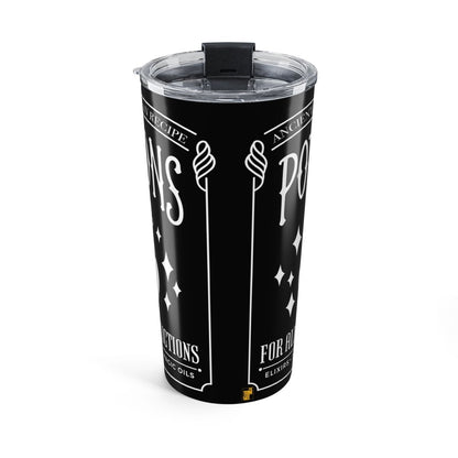 African Potions Tumbler - Afrocentric Art by The Trini Gee