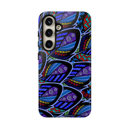 African Wax Print Phone Case - Afrocentric Art by The Trini Gee