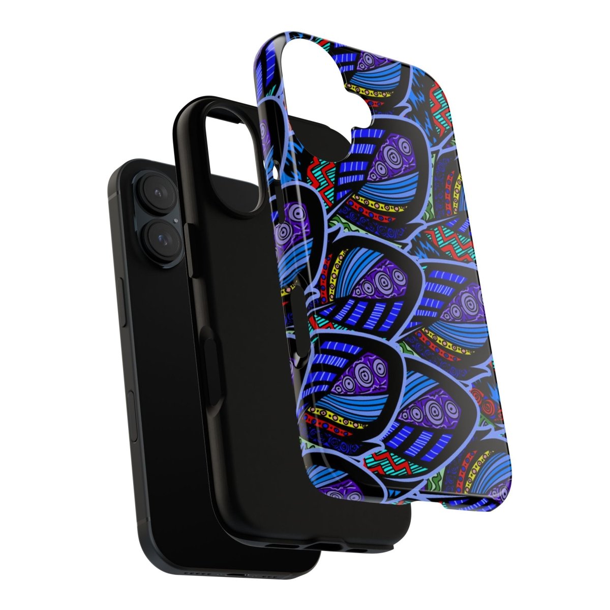 African Wax Print Phone Case - Afrocentric Art by The Trini Gee