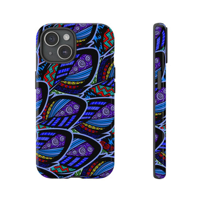 African Wax Print Phone Case - Afrocentric Art by The Trini Gee