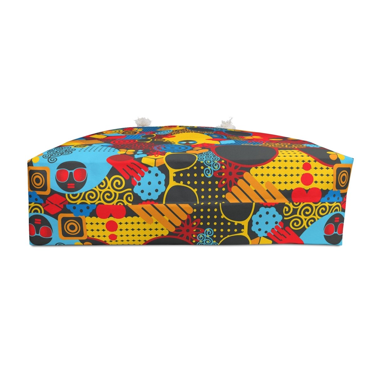 Afro Abstract Weekender Bag - Afrocentric Art by The Trini Gee
