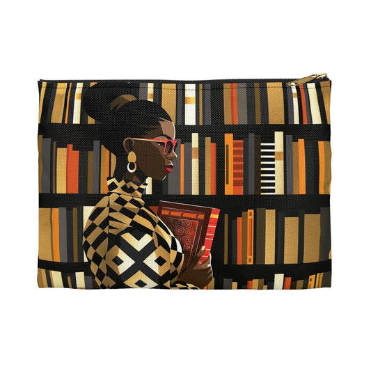 Afro Book Lover Pouch - The Trini Gee