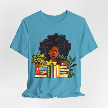 Afro Books Plants Shirt - The Trini Gee