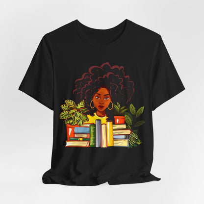 Afro Books Plants Shirt - The Trini Gee
