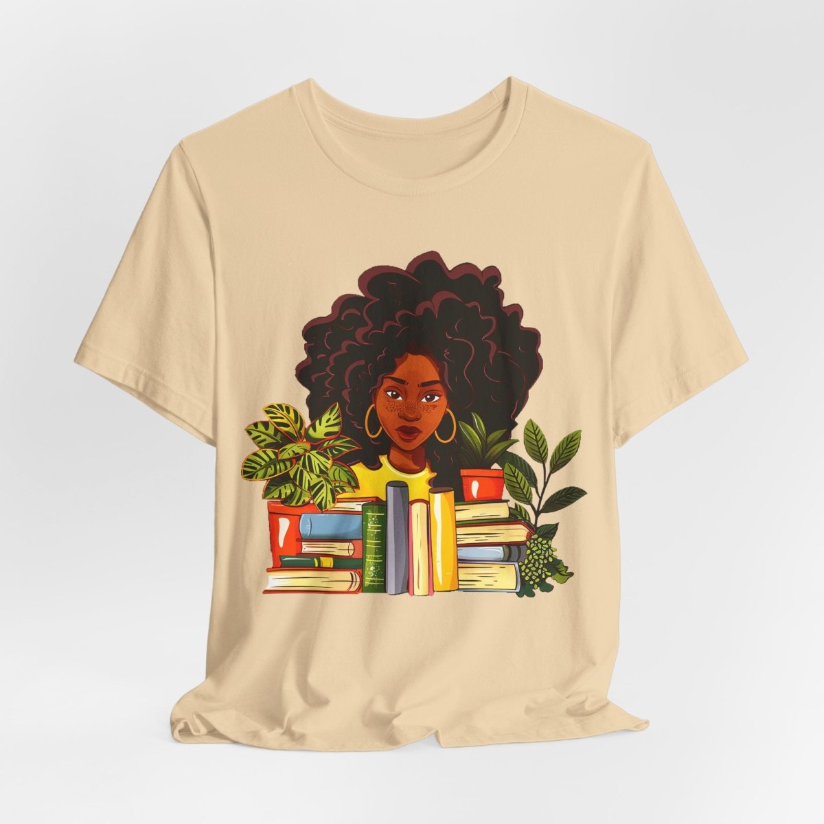 Afro Books Plants Shirt - The Trini Gee