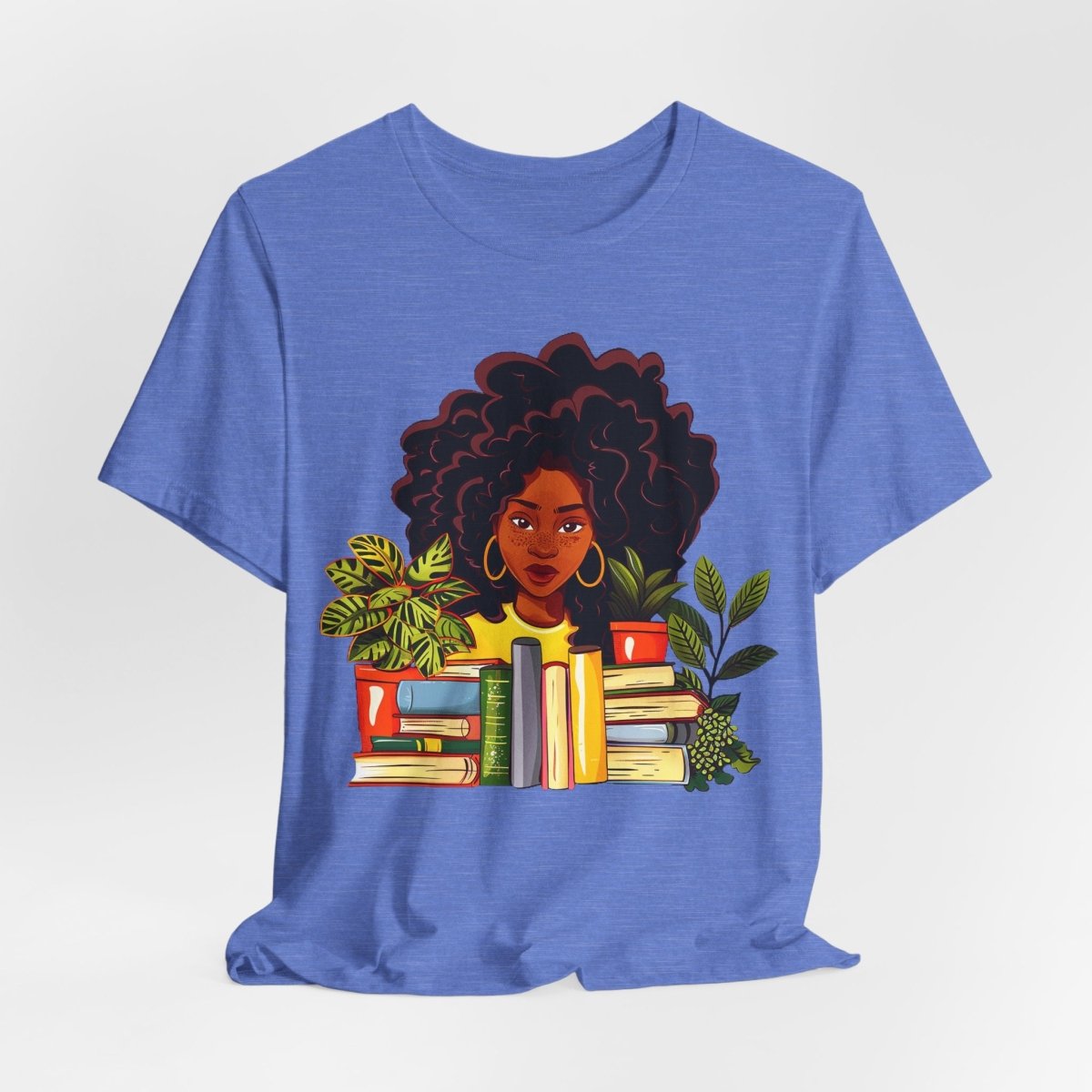 Afro Books Plants Shirt - The Trini Gee