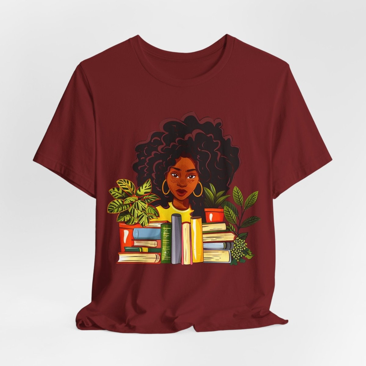 Afro Books Plants Shirt - The Trini Gee