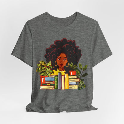 Afro Books Plants Shirt - The Trini Gee
