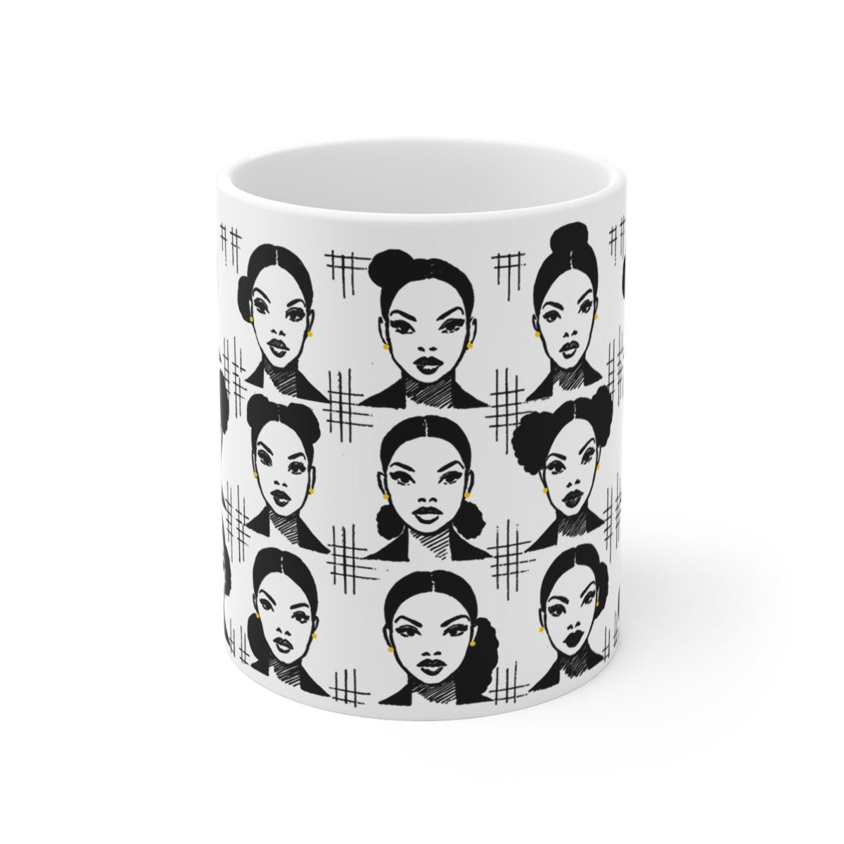 Afro Bunz Mug - Afrocentric Art by The Trini Gee