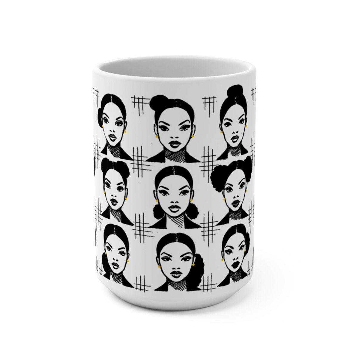 Afro Bunz Mug - Afrocentric Art by The Trini Gee