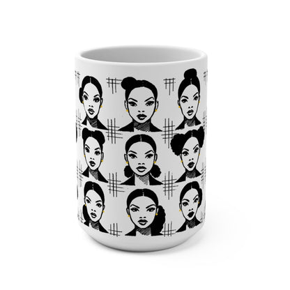 Afro Bunz Mug - Afrocentric Art by The Trini Gee