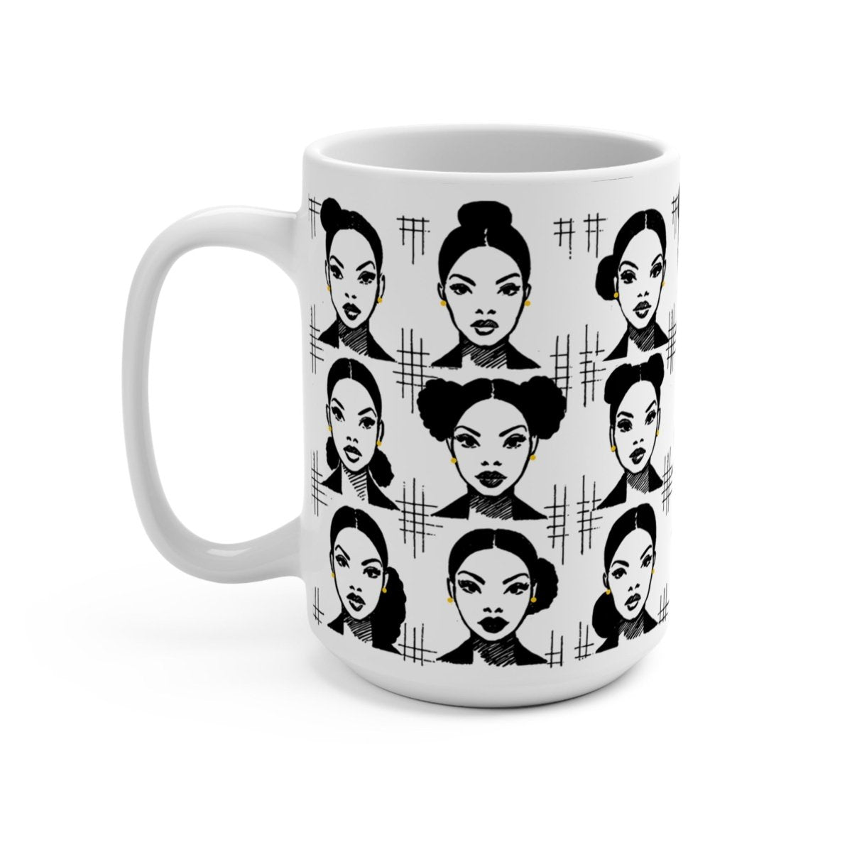 Afro Bunz Mug - Afrocentric Art by The Trini Gee
