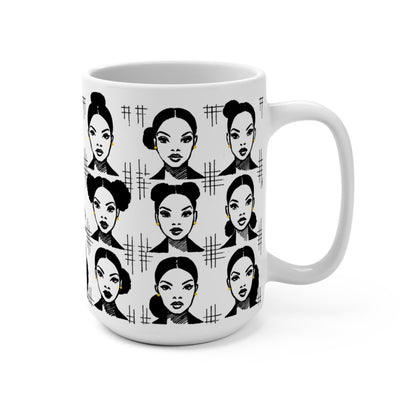 Afro Bunz Mug - Afrocentric Art by The Trini Gee