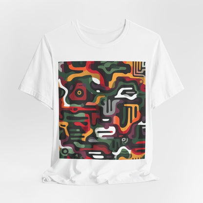 Afro Camo Shirt - Afrocentric Art by The Trini Gee