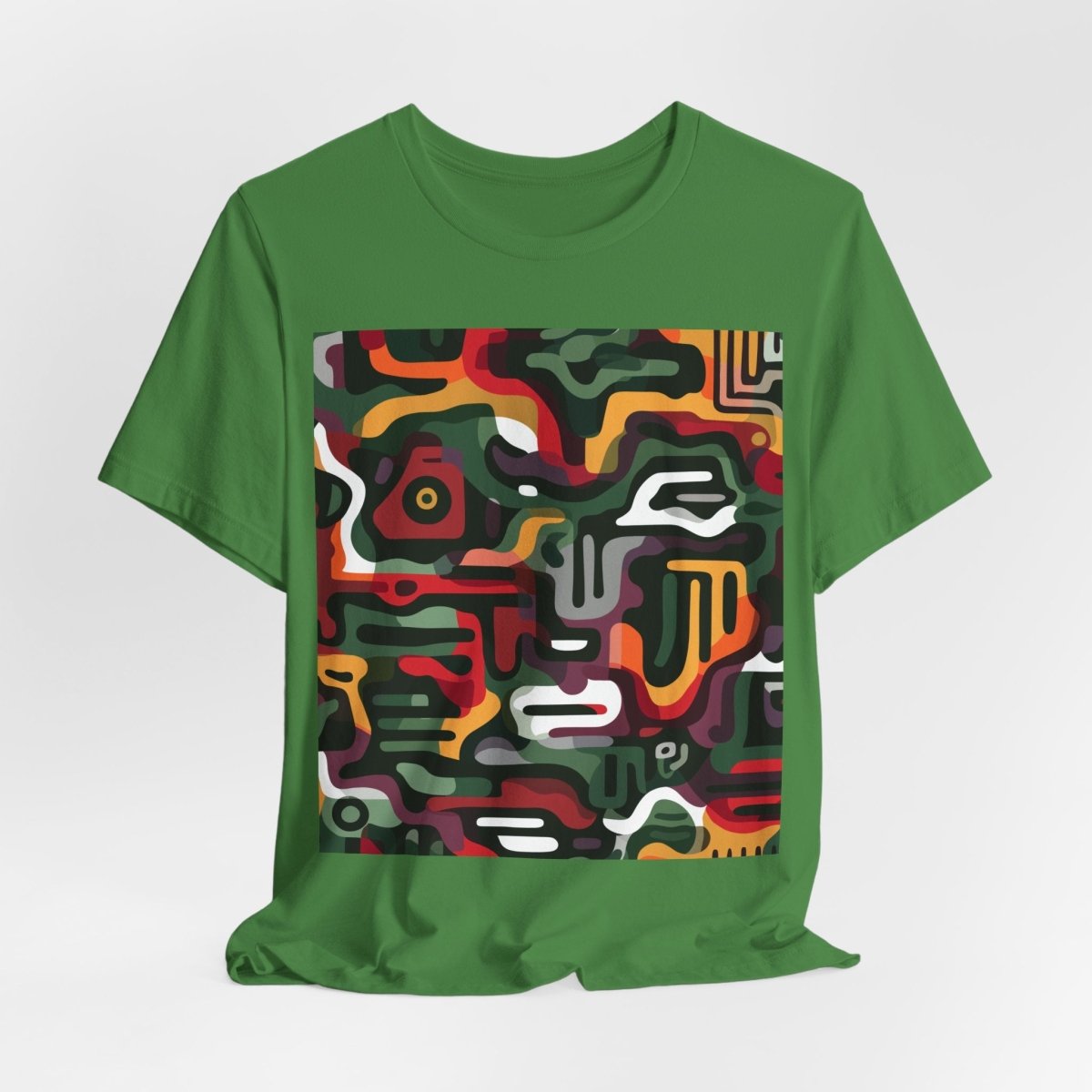 Afro Camo Shirt - Afrocentric Art by The Trini Gee