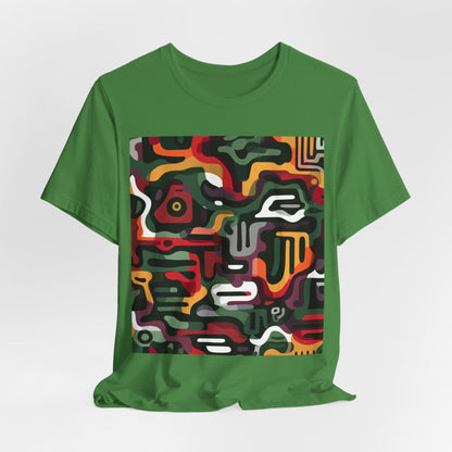 Afro Camo Shirt - Afrocentric Art by The Trini Gee