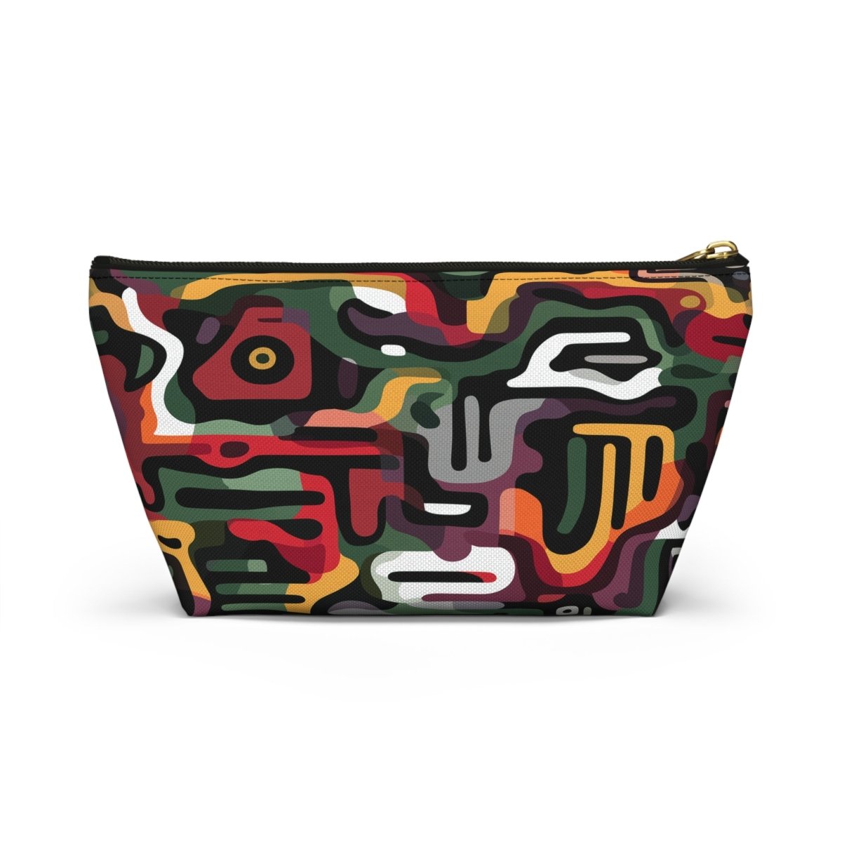 Afro Camo T - bottom Pouch - Afrocentric Art by The Trini Gee