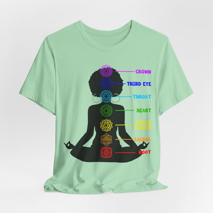 Afro Chakras Sweatshirt - Afrocentric Art by The Trini Gee