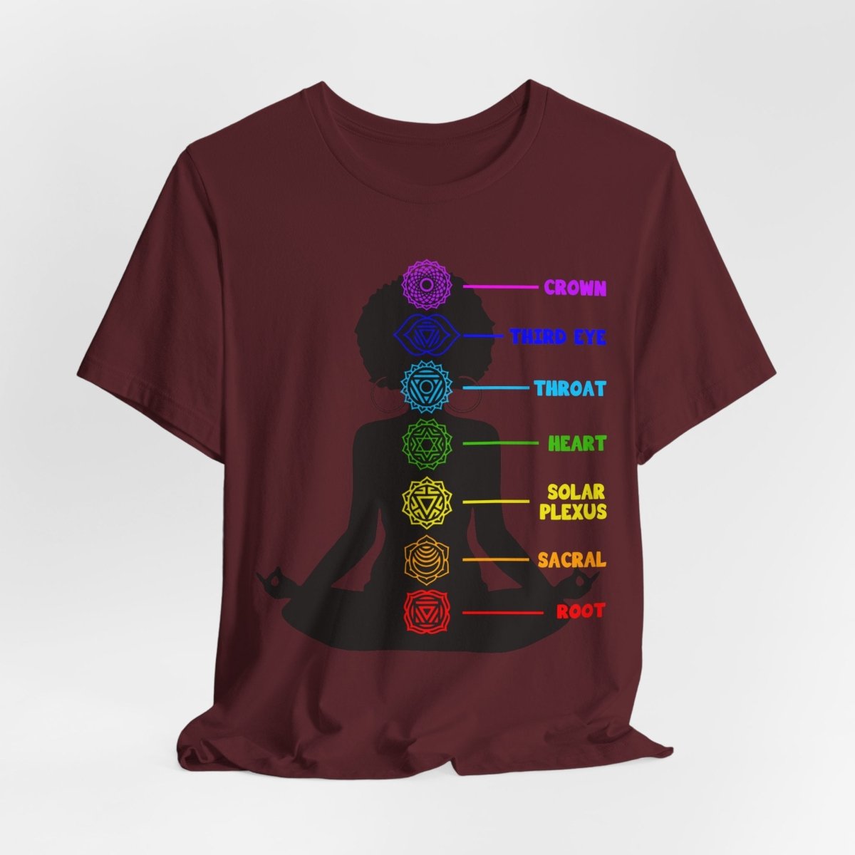 Afro Chakras Sweatshirt - Afrocentric Art by The Trini Gee