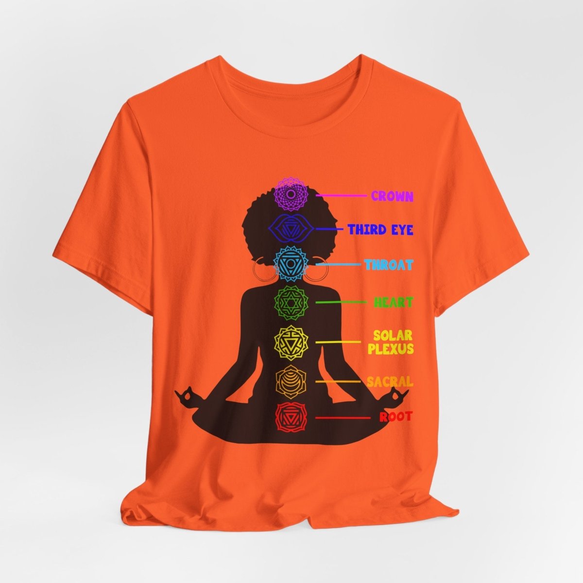 Afro Chakras Sweatshirt - Afrocentric Art by The Trini Gee