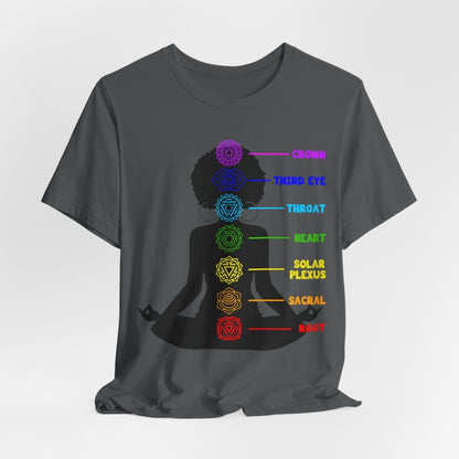 Afro Chakras Sweatshirt - Afrocentric Art by The Trini Gee