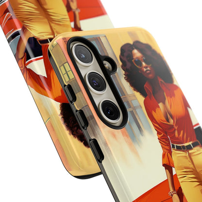 Afro Classic Car Phone Case - The Trini Gee