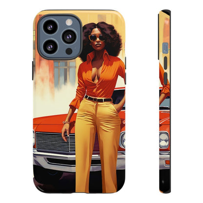 Afro Classic Car Phone Case - The Trini Gee