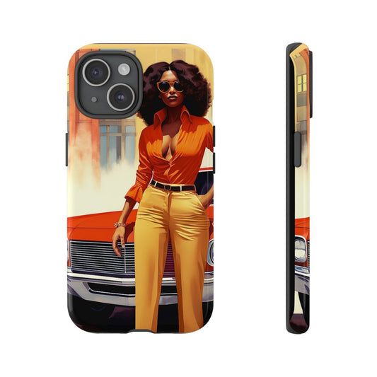 Afro Classic Car Phone Case - The Trini Gee