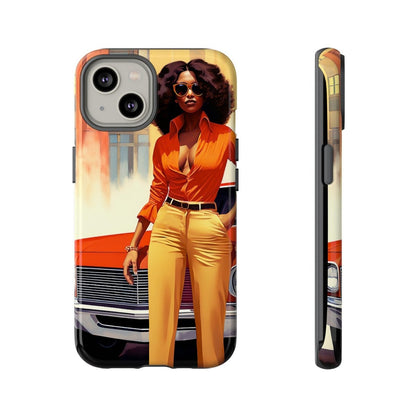 Afro Classic Car Phone Case - The Trini Gee