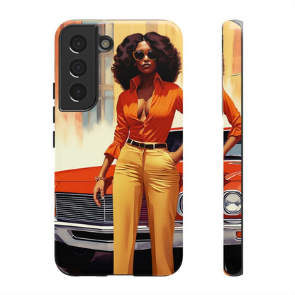 Afro Classic Car Phone Case - The Trini Gee