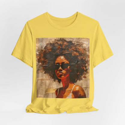 Afro Collage Shirt - Afrocentric Art by The Trini Gee