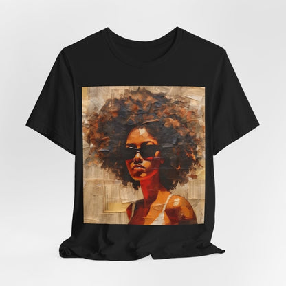 Afro Collage Shirt - Afrocentric Art by The Trini Gee