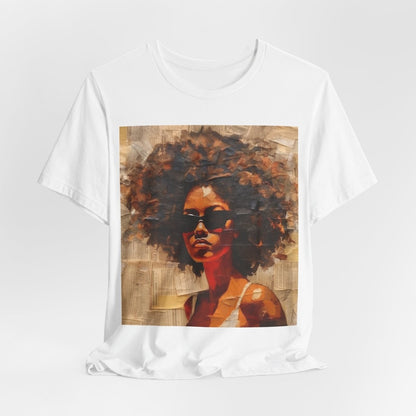 Afro Collage Shirt - Afrocentric Art by The Trini Gee