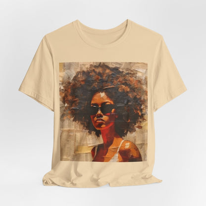 Afro Collage Shirt - Afrocentric Art by The Trini Gee