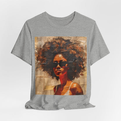 Afro Collage Shirt - Afrocentric Art by The Trini Gee