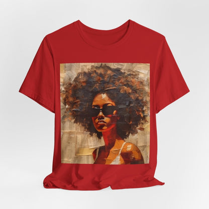 Afro Collage Shirt - Afrocentric Art by The Trini Gee