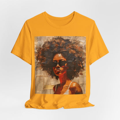 Afro Collage Shirt - Afrocentric Art by The Trini Gee