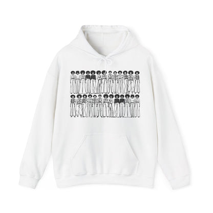 Afro Denim Hoodie - Afrocentric Art by The Trini Gee